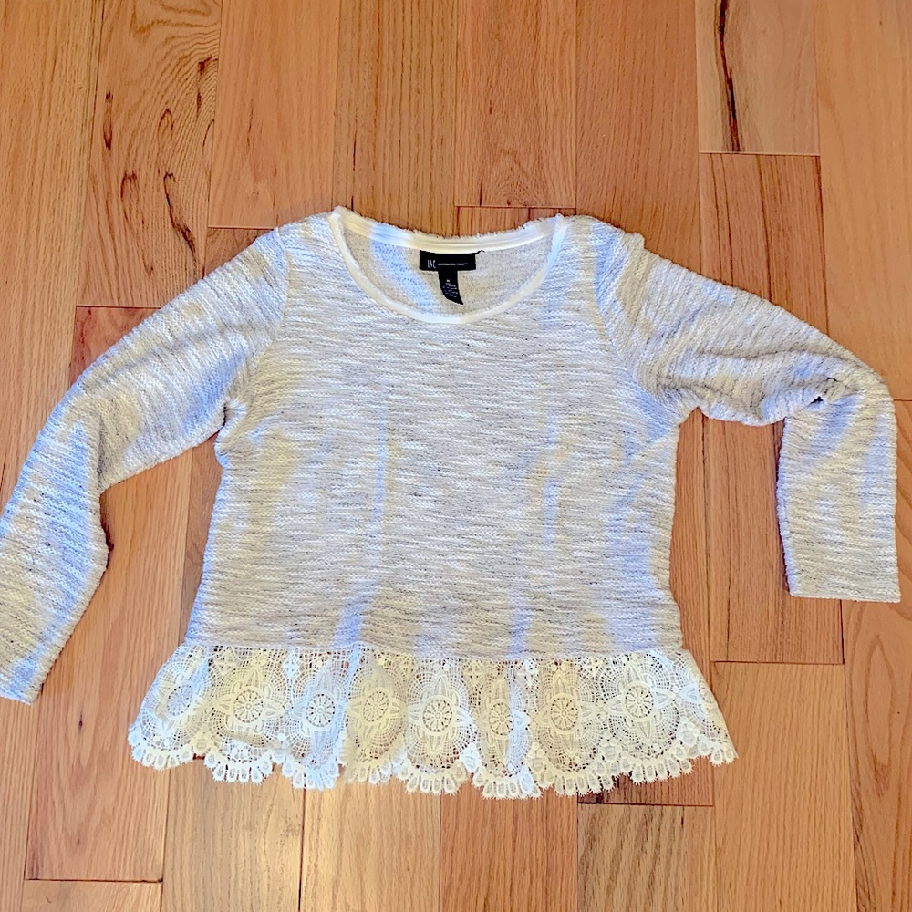 An INC Brand tweed sweater that is comfy and warm, yet stylish!